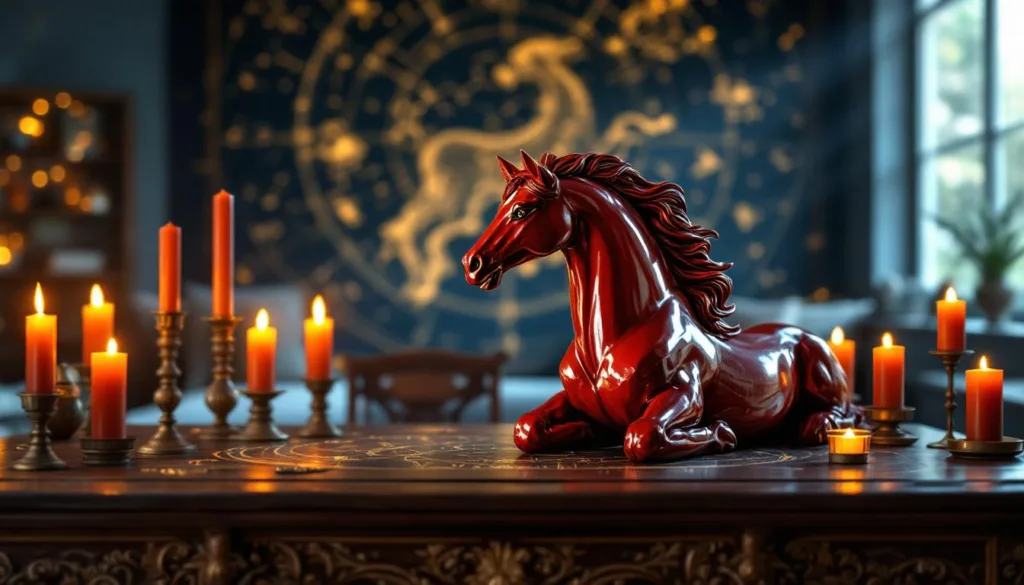 ein astrologe enthüllt, welche menschen 2024 vom roten feuerpferd gesegnet werden und glück, erfolg sowie positive veränderungen erwarten können.