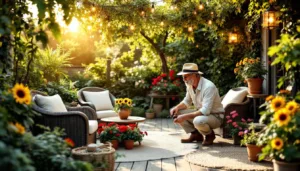 ein gartenexperte gibt tipps, wie du deine terrasse in eine einladende und gemütliche wohlfühloase verwandelst – für entspannte stunden im freien.