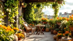 entdecken sie, wie ich meinen balkon in nur 3 wochen auf natürliche weise dekoriert habe und erleben sie das magische ergebnis voller pflanzen und charme.