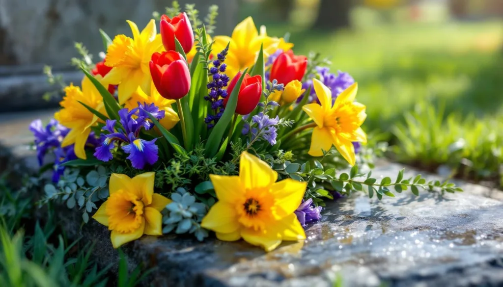 entdecken sie meine erfahrung mit dieser grabbepflanzung im frühling – das ergebnis hat alle erwartungen übertroffen und bietet eine wunderschöne, langlebige gestaltung für ihr grab.