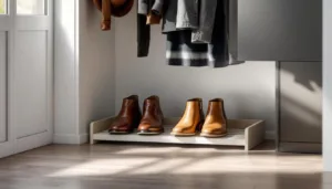 entdecken sie, wie das einfache ausziehen der schuhe an der tür seit 2 jahren meine work-life-balance grundlegend verbessert hat und mein leben positiv verändert ist.