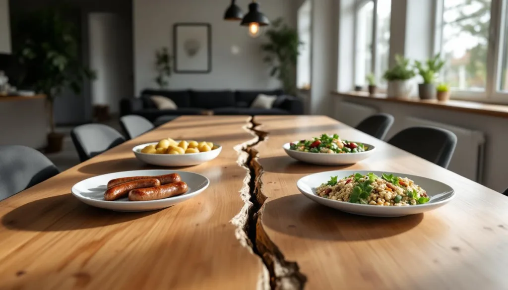 entdecken sie, wie merz' handlungen die spannungen und spaltungen am esstisch verschärfen und welche auswirkungen dies auf familiäre beziehungen hat.