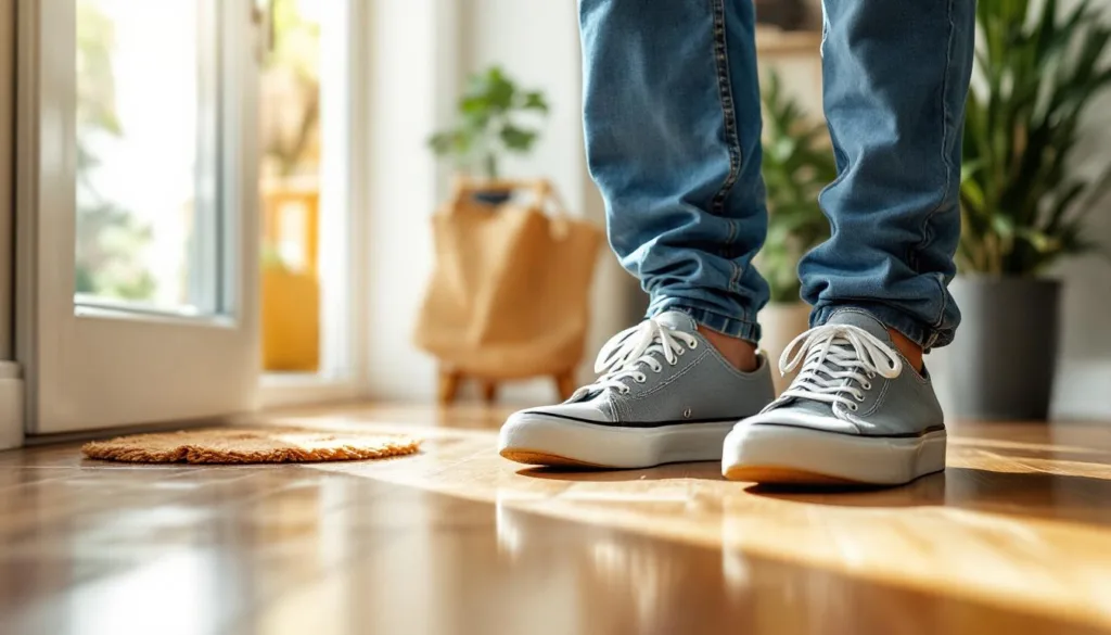 entdecke, warum das ausziehen der schuhe zu hause nicht nur die sauberkeit erhöht, sondern auch gesundheitliche vorteile bietet. erfahre einfache tipps für ein saubereres und angenehmeres zuhause.