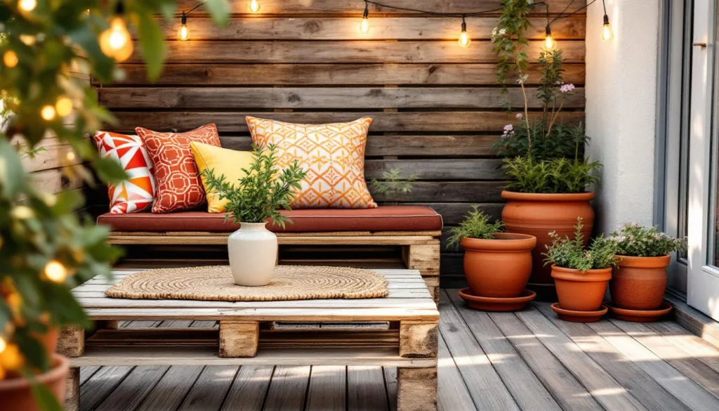 entdecken sie kreative und günstige ideen, um jede terrassenecke ohne teure möbel oder professionelle hilfe stilvoll zu gestalten.